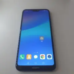 美品 HUAWEI P20 lite アンドロイド9 シムフリー スマホ190のサムネイル