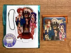 未使用美品 化け猫旅館花子亭 アクスタ 缶バッジ 茜＆葵 あいだいろ