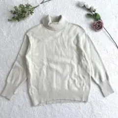 【美品】アメリカンホリック Mサイズ タートルネックセーター 状態良い キレイめ