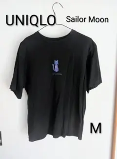 Sailor Moon Eternal UT Tシャツ M ブラック ルナ付き