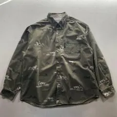 00s 【Columbia】コロンビア 総柄DB ハンティングシャツ L 雰囲気のサムネイル