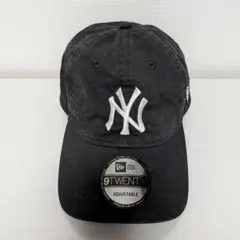 New Era 9TWENTY ブラックキャップ ニューヨーク・ヤンキース