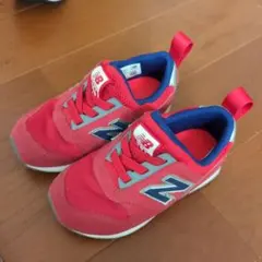 New Balance キッズ スニーカー レッド　1４センチ