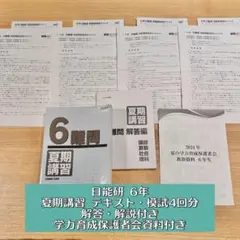 2026年最新】日能研夏期講習6年の人気アイテム - メルカリ