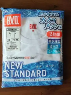 新品未使用　B.V.D.　 丸首半袖Tシャツ 2枚組 Mサイズ 定価2640円