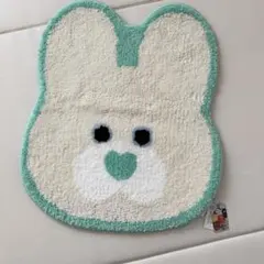 LOWRYS FARM mojojo ラグ マット ウサギ mojojojo