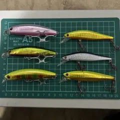 りっくん様専用　ダイワ　フラットフィッシュ　ミノー6本