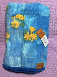KENZO ケンゾー　日本製綿毛布　140×200