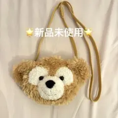 ディズニーシー ダッフィー フェイス ショルダーバッグ ポシェット パスケース