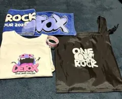 ONE OK ROCK DETOX JAPAN TOUR Tシャツ他　グッズ5点