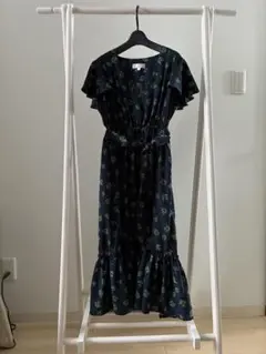 【sweet mommy】スズラン花柄ロングワンピースマタニティ授乳ワンピのサムネイル