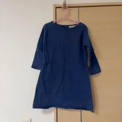 bobochoses ワンピース　デニム　紺色