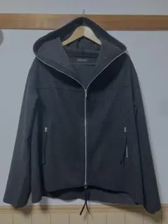 【完売品】MAISON SPECIAL ジップパーカー　ブラックのサムネイル