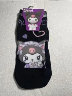 Sanrio Kuromi レディース ソックス 23-25cm 新品のサムネイル