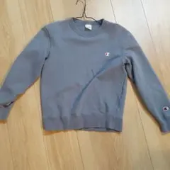 Champion ダークグレー クルーネック トレーナー 150cm