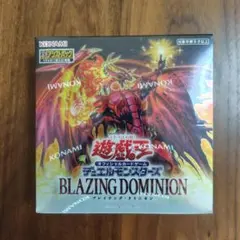 遊戯王OCG BLAZING DOMINION 未開封BOX シュリンク付き - メルカリ