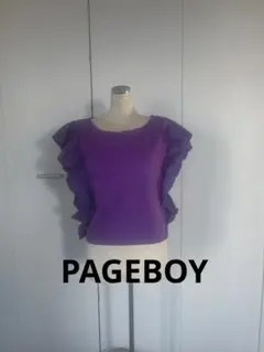 PAGEBOY パープル Tシャツ Mのサムネイル