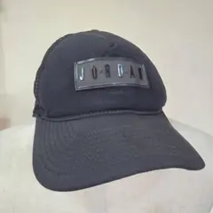 NIKE/JORDAN トラッカーキャップ 黒 フリーサイズ スナップバック