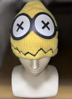 イエロー ニット帽 ミニオン的可愛い！　しくじった顔^_^