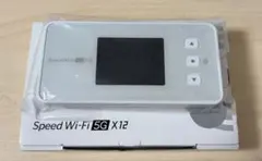 【流通希少】Speed Wi-Fi 5G X12 WiMAX モバイルルーター