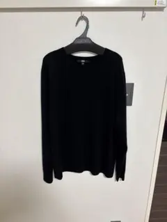 【ユニクロ】カシミヤクールネックセーター