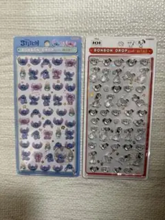 3*O様 【正規品】スティッチ&101匹わんちゃんボンボンドロップminiシール