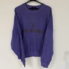 90s TRUSSARDI トラサルディ刺繍 スウェット トレーナーのサムネイル