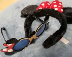 子供用　ディズニー　カチューシャ　サングラス　ミッキー　ミニー　リゾート　ランド
