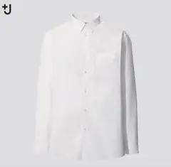 【UNIQLO U】スーピマコットン レギュラーフィットシャツ(Lサイズ)