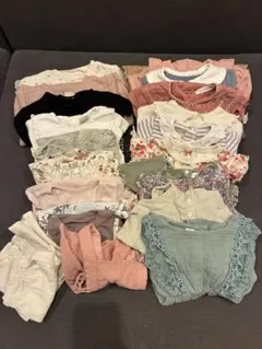 女の子服まとめ売り　70〜80 ペアマノンプティマイン他