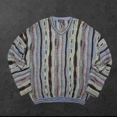 TOSANI 3Dニット セーター 90s カナダ製 トサーニのサムネイル