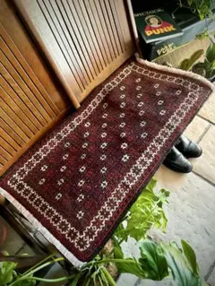 トライバルラグ　ヴィンテージラグ　ペルシャ絨毯　バルーチ族　プリミティブアート