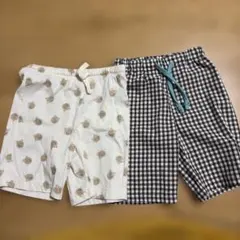 95　100 男の子　男児　ハーフパンツ　半ズボン　2枚セット　まとめ売り