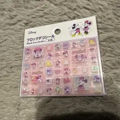 Disney ミニーマウス ブロックデコシール