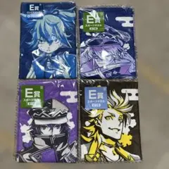刀剣乱舞 みんなのくじ E賞 スポーツタオル 4枚セット