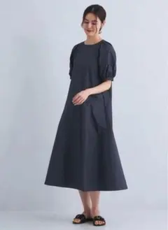 未使用24SS ユナイテッドアローズglrドビーストライプコンシャスワンピース