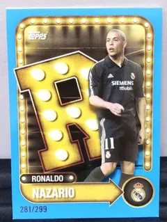topps 25/26 ロナウド レアル・マドリード 299シリ - メルカリ