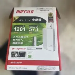 BUFFALO Wi-Fi 6 ルーター 最大36台接続 AX8 6000 - メルカリ