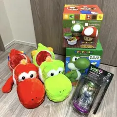 スーパーマリオセット、ヨッシー、ルイージ、キノコ5点セット