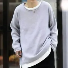 コメント欄見てね　アンティカ　ビックシルエット　コットントップス　ユニセックス