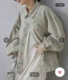 オーバーデニムジャケット