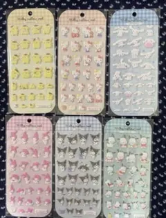 新品　サンリオ　ミルキーメロウシール　6点セット　正規品