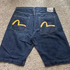 美品】EVISU yamane デニムハーフパンツ 38インチ - メルカリ