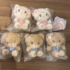 mikko ガチャガチャ ぬいぐるみ　５点セット