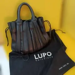 LUPO ♦ルポ ♦ バルセロナ アバニコ ハンドバッグ レザー ★ブラックのサムネイル