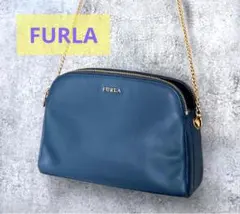 綺麗✨フルラ リリー ショルダーバッグ カメラバッグ 2室構造 くすみ