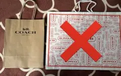 COACH ショッピングバッグ 1つ
