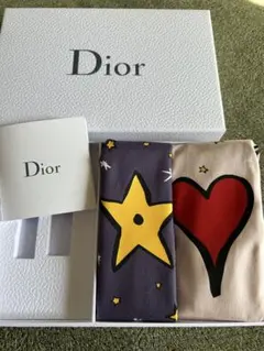 ディオール 巾着 ポーチ 袋 ノベルティ 非売品 ロゴ 2枚セット レア 未使用