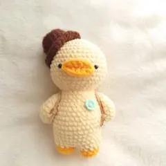 あみぐるみ✻おでかけひよこ(Ｍ)✻手のひらサイズ