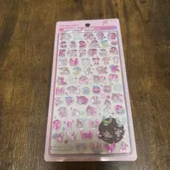 【正規品】ボンボンドロップシール moji サンリオ 文字 マイメロディ ピアノ